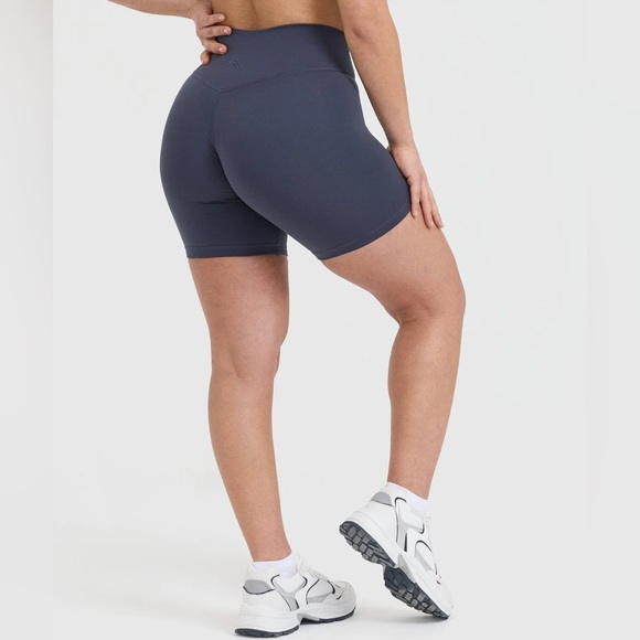 Oner Active Pants - Oner Active TIMELESS HIGH WAISTED SHORTS IN TRUE BLUE - S